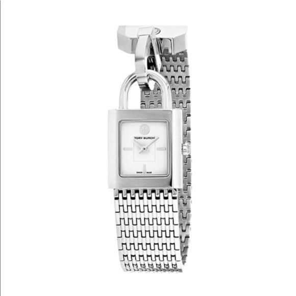 NWT Tory Burch Surrey Women\'s watch silver